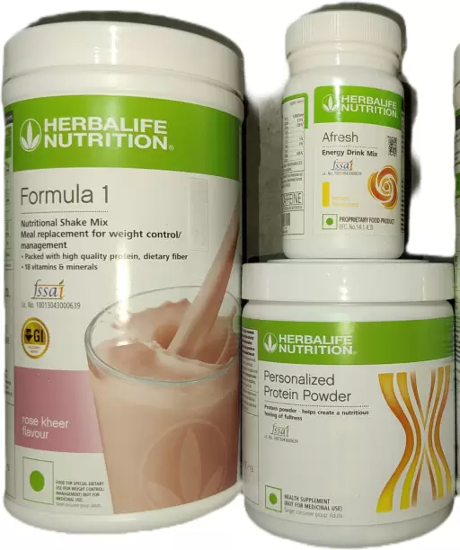 Herbalife Formula 1 Nutrition Shake Mix Rosekheer And PP 200 With Afresh Lemon